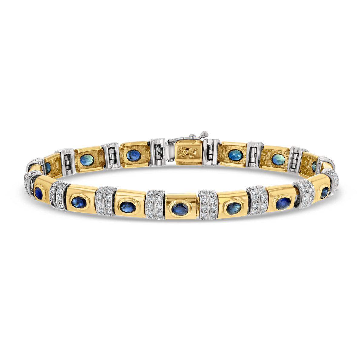 Sapphire Porthole Bracelet