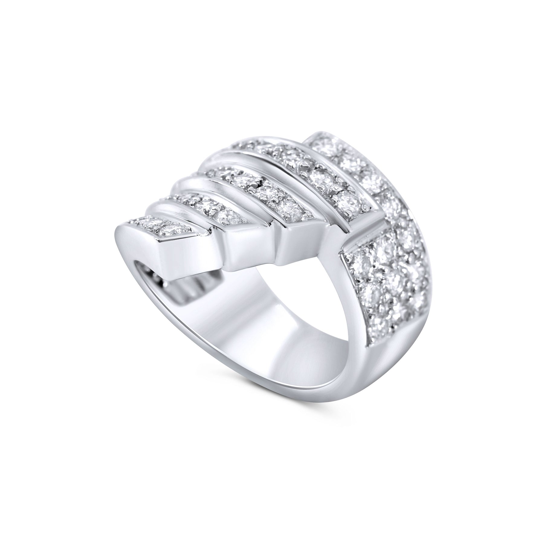 Crossover Cocktail Ring