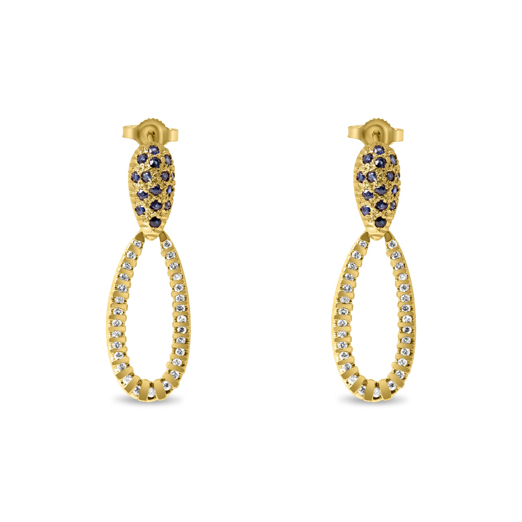 Drop Earrings - Yellow Gold G(7.42) M(.49) SAF(.60)