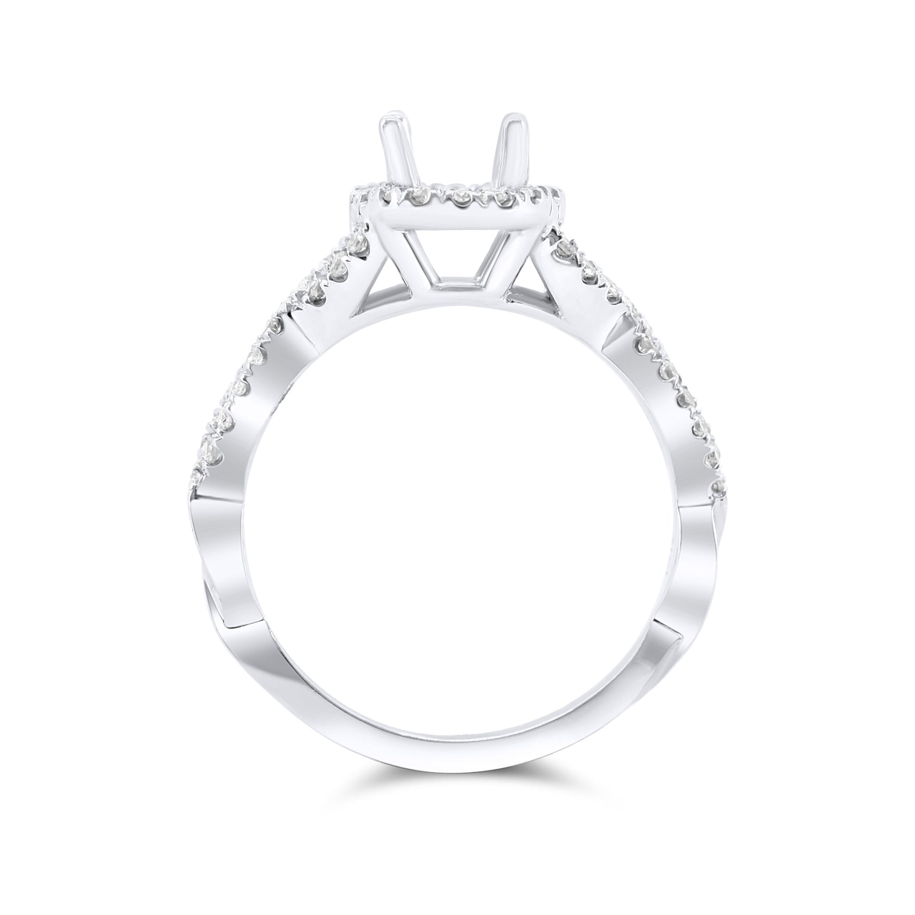 Oval Halo Setting