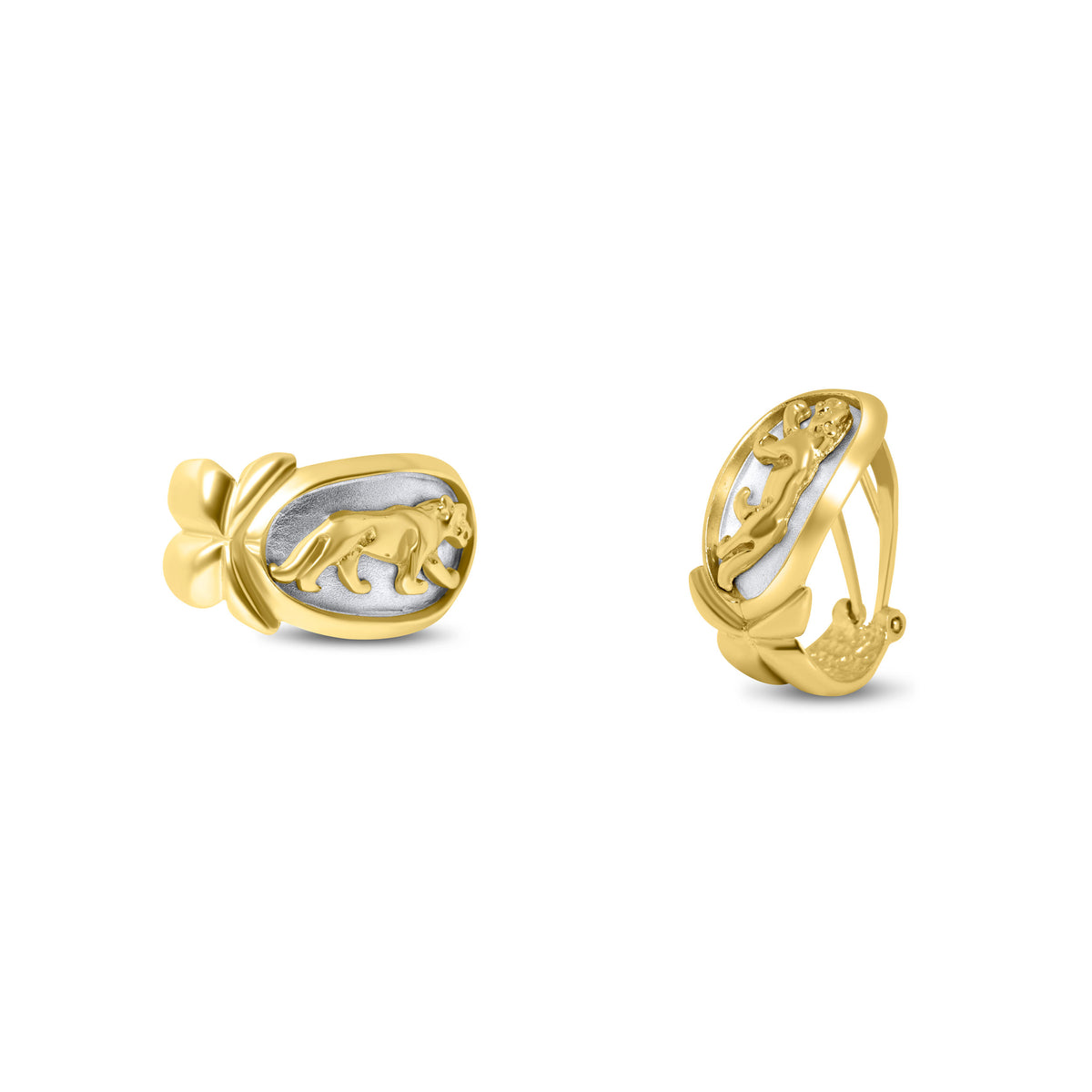 Leopard Hoops