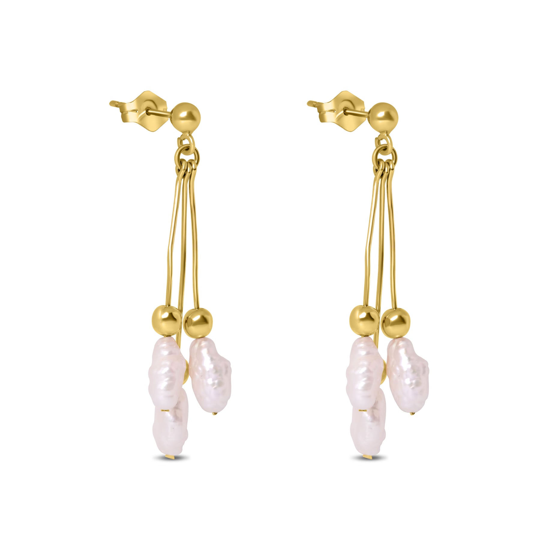 Strand Pearl Earrings