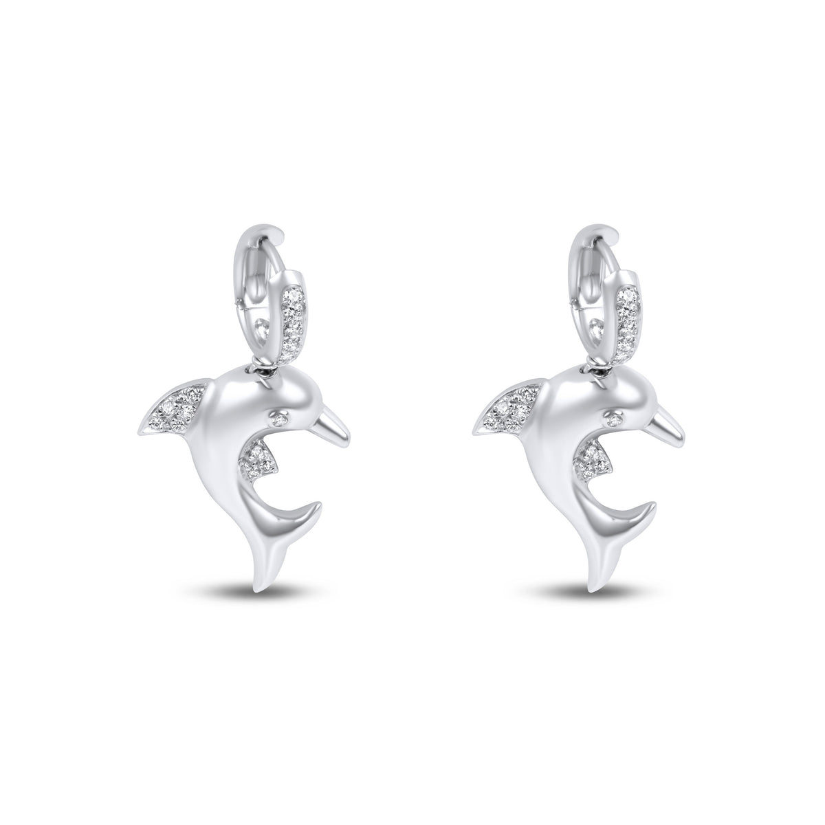 Dolphin Dangle Earrings