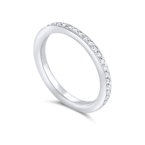 Channel Set Diamond Eternity Band