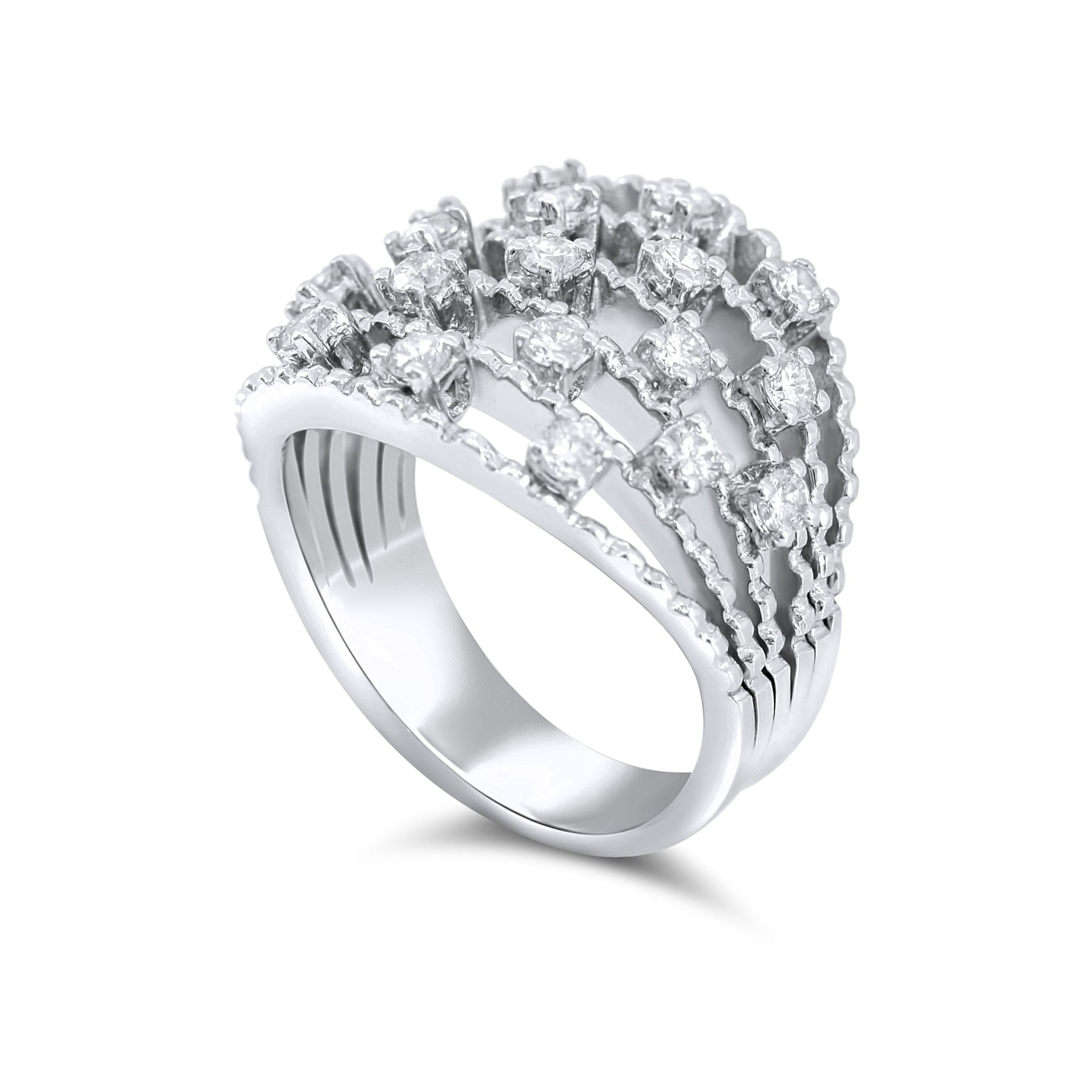 Multi Row Cocktail Ring