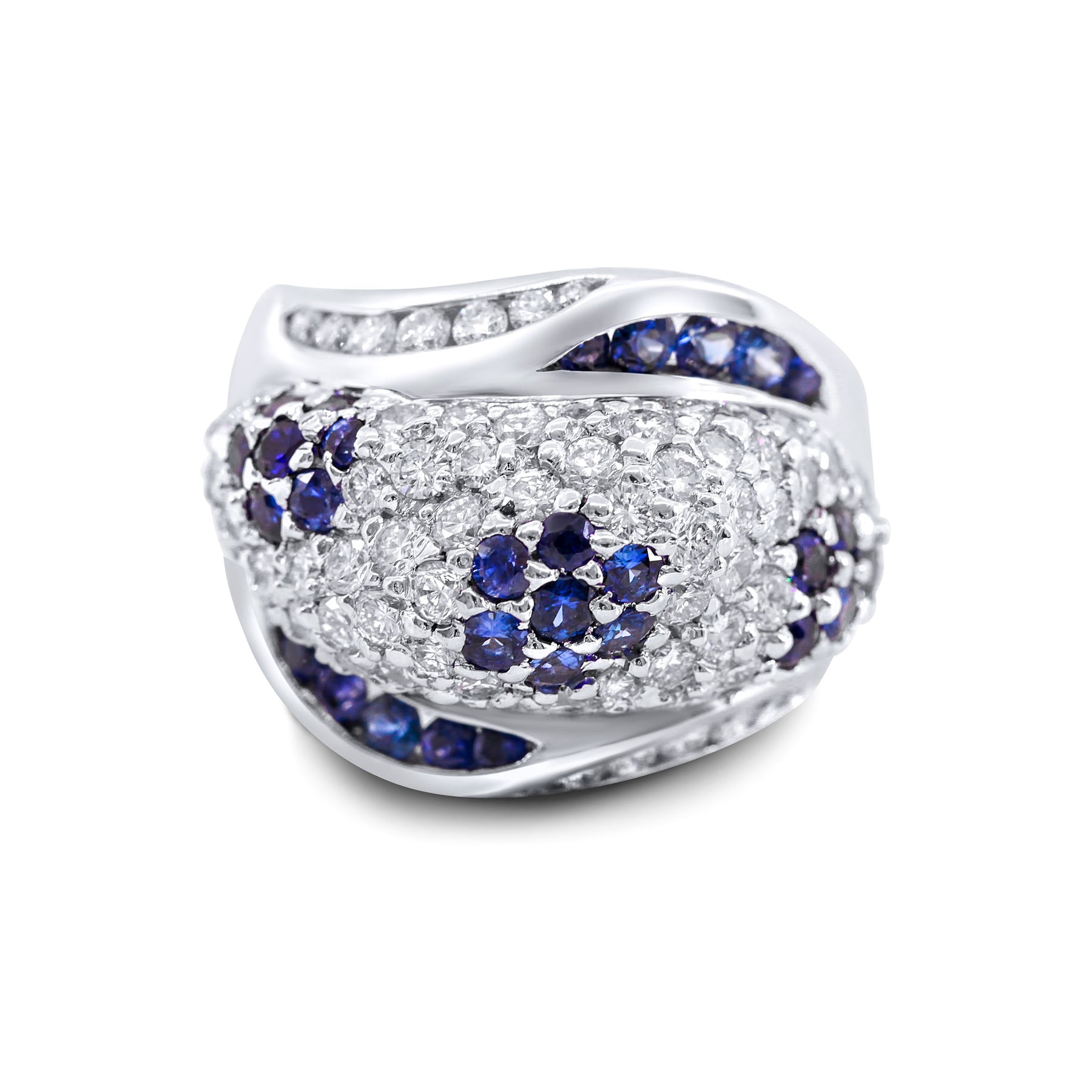 Domed Sapphire Ring